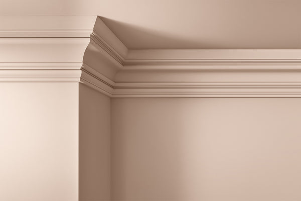 Walls, ceilings and coving painted in Lick Taupe 03