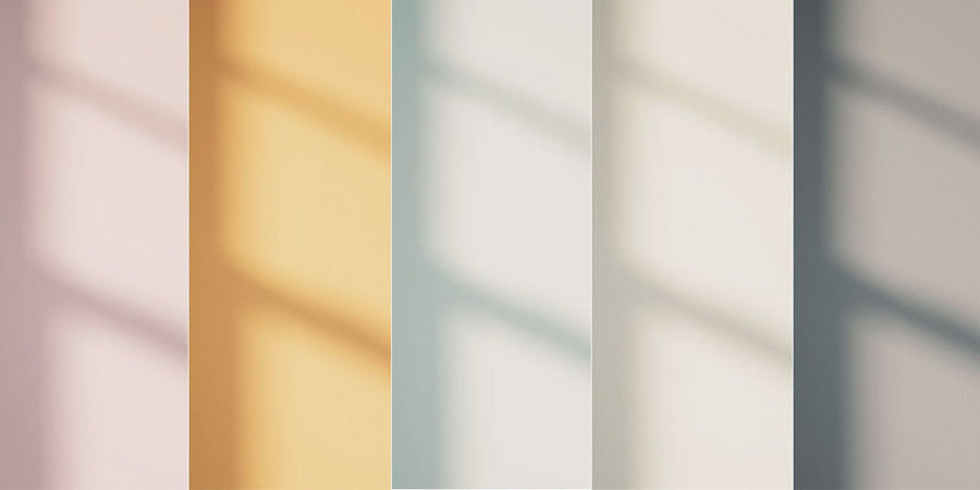 Paint colour collage 