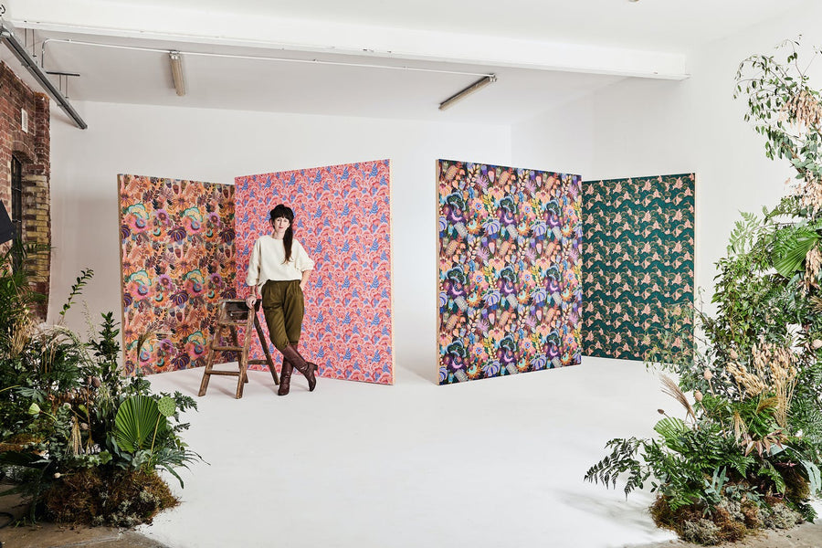 Introducing: Lick × Studio Coverdale wallpaper