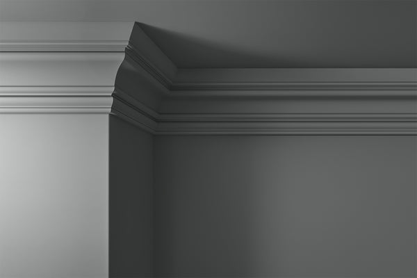 Walls, ceilings and coving painted in Lick Grey 16
