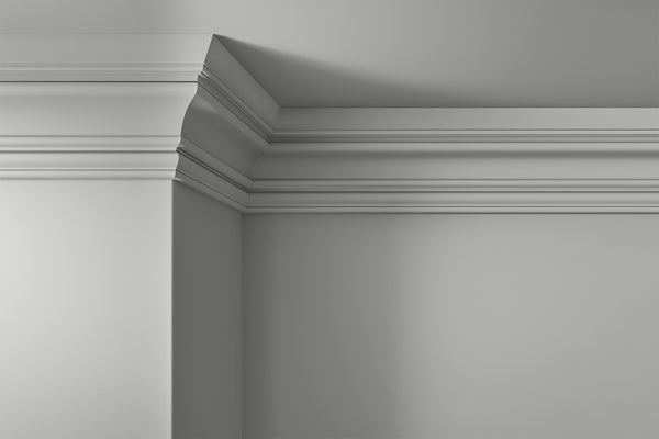 Walls, ceilings and coving painted in Lick Grey 01