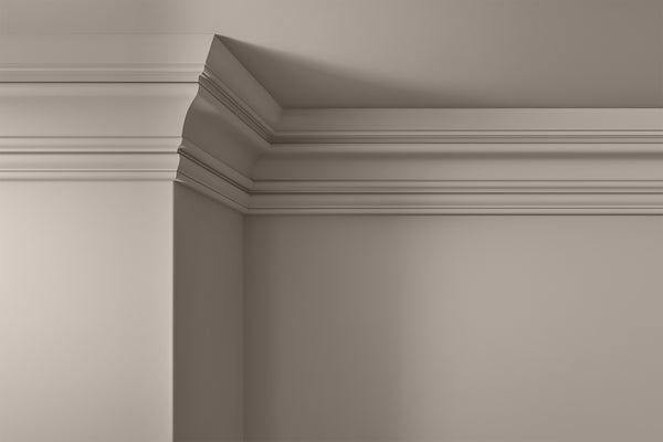 Walls, ceilings and coving painted in Lick Taupe 05