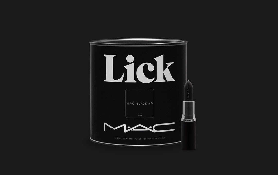Black 40 tin and MAC Black Caviar lipstick